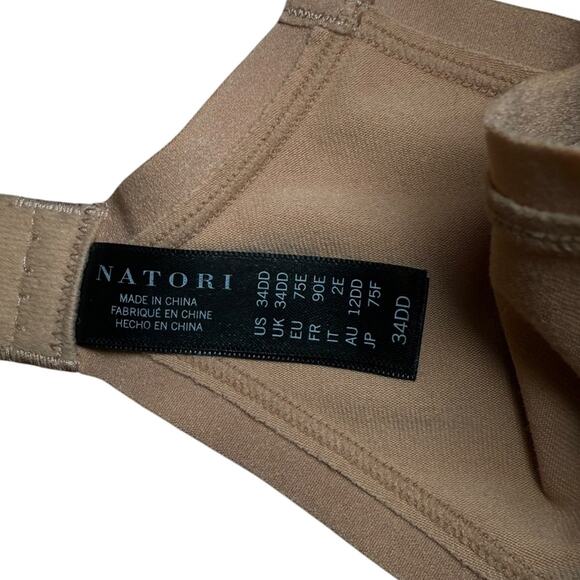 Natori 132025 Understated Underwire Tshirt Bra in Macchiato – 34DD - Picture 9 of 10